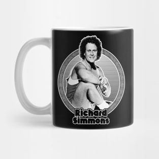 Richard Simmons // Retro Style Fan Artwork Mug